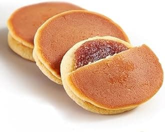 Dorayaki Red Bean Paste Pancake, Traditional Asian Sweet Treat and Candy 20-Pack Japanese Dessert Delight for Afternoon Tea and Daily Snacking 8.46oz(240g)