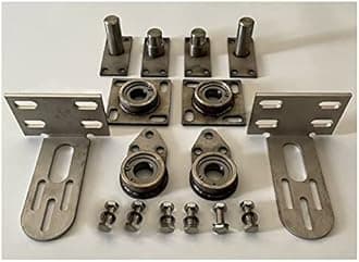 Extra Heavy Duty Hinge for Metal Door Revolving Door Hinge 360° Rotation Load 300kg Heavy Duty 130kg Stainless Steel Pivot Hinge Villa gate Courtyard gate 1 Set