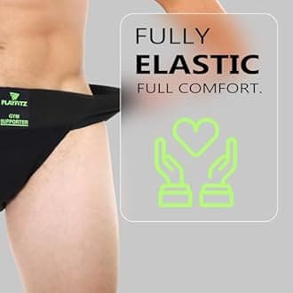 Defender PRO Men's Gym Underwear | Athletic Supporter for Cricket, Running, Quick Dry, Moisture Wicking, Cotton, Stretchable Workout Innerwear