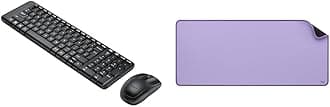 MK215 Wireless Keyboard and Mouse Combo, 2.4 GHz Wireless, 3 Years Warranty, Compact Design