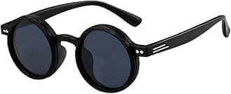 Adjustable Tint Sunglasses Round Polarized with Built-In ND Filter,Adjustable Retro Sunglasses for Men 1-9 Gears Manual