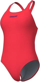 arena Solid Swim Pro Team Women's One-piece Swimsuit, Quick-drying, Sports Swimsuit in arena MaxLife ECO-FABRIC with Maximum Chlorine Resistance and UPF 50+ UV Protection