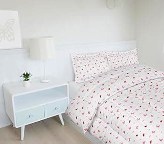 Utopia Bedding All Season Butterfly Comforter Set with 2 Pillow Cases - 3 Piece Soft Brushed Microfiber Kids Bedding Set for Boys/Girls – Machine Washable (Twin/Twin XL)