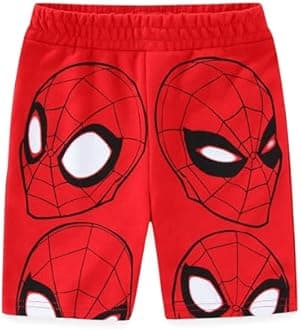 Marvel Boys Boys 2 Piece French Terry Short Sleeve T-shirt and Shorts Set for Toddler and Big Kids coordinated_outfit (pack of 2)