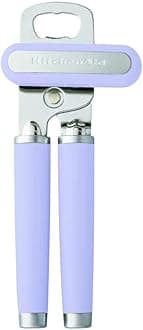 KitchenAid Classic Multifunction Can Opener/Bottle Opener, 8.34-Inch, Lavender Cream
