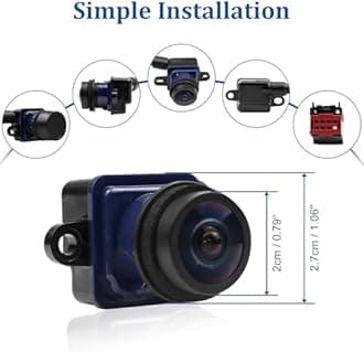 56054058AH Backup Camera Compatible with Chrysler 300 Dodge Charger 2011-2014 Parking Park Assist Rear View Camera Replaces #56054058AD 56054058AE 56054058AF 56054058AG