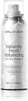 HALOVIDA Instant Fresh Volumizing Invisible Dry Shampoo Travel Size 2.03 fl. oz (60ml) (HAIR DRY SHAMPOO 60ml) (2.03FL)
