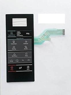 Microwave Oven Membrane Compatible/Replaceable for Samsung Microwave Model No. MW73AD MW-73AD (Black)