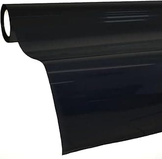 VViViD Transparent Colorful Vinyl Window Tinting Sheets (6ft x 5ft, Dark Black Tint)