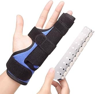 Integrated U-shaped aluminum plate - boxer fracture splint