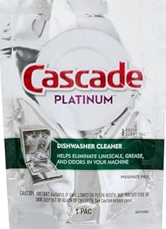Cascade Dishwasher Cleaner Fresh Scent 1 Count