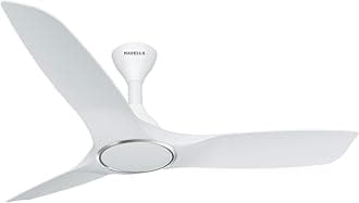 1250 Mm Stealth Air Decorative Ceiling Fan Pearl White (Dust Resistant) 1250 Mm Pearl White