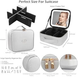 MOMIRA Travel Makeup Bag - Beige