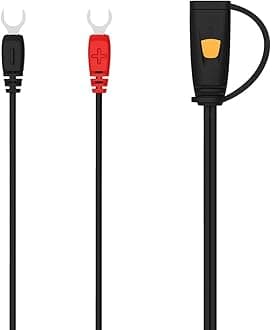 CTEK CS Connect U Terminal, Permanent Connection for Hard-To-Reach Batteries, Durable, Secure, Quick and Easy Connection for Your CTEK Battery Charger, for Cars, Motorcycles & Other Vehicles