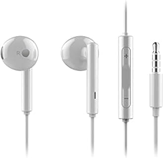Headphones with Microphone Huawei (3.5 mm) White