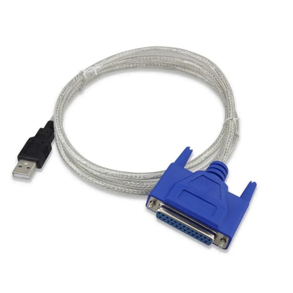 High Quality DB25 USB to Female Parallel IEEE 1284 Printer Adapter Cable Cord