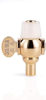 YAMA Glass Cold Brew Drip Tower Coffee Maker, 6–8 Cups (32oz), Hand-Blown Borosilicate Glass, Brown Wood Frame, Permanent Ceramic Filter, Smooth Acid-Free Iced Coffee Brewer for Café and Office