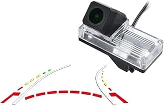 Vlicevrn HD Fisheye Vehicle Car Rear View Camera Night Vision Backup Parking Camera for Toyota REIZ 4D MK1 / Mark X 4D MK1 / Prius/Land Cruiser LC100 LC120 LC200/Prado (Full Dynamic)