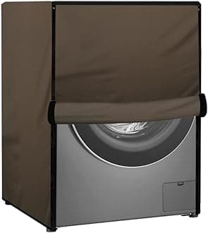 Star Weaves Waterproof Front Load Washing Machine Cover Suitable for Bosch 7.5 kg, 8 kg, 9 kg & 10 Kg (Beige)