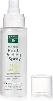 Earth Therapeutics Tea Tree Foot Peeling Spray – Convenient Spray for Buffing Away Calluses – Soothing Botanicals with Australian Tea Tree Oil – Exfoliate Dry Rough Skin