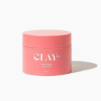 Cla.yc-o Rice & Sake Sleep Mask 50 Ml | Face Mask For Glowing Skin | Night Cream For Glass skin | Japanese Skincare Routine | Vegan & Sulphate Free