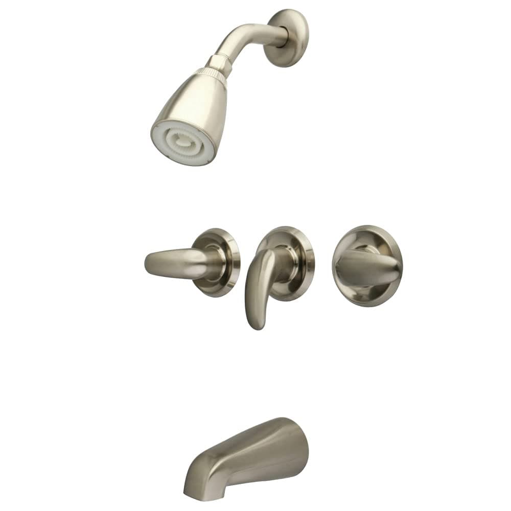 KB6238LL Legacy Tub and Shower Faucet, Brushed Nickel,5-Inch Spout Reach