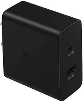 Samsung Original 35W Power Adapter Duo for Tablets, Black
