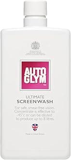 Ultimate Screenwash, 500ml - Concentrated Screen Wash for Cars, Up to 8 Litres - Down to -45°C, Winter Windscreen Washer Fluid - Screenwash Concentrate Dilute for All Seasons for Windshield