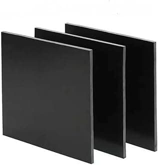 1pcs 0.2~4mm Thick Black Glassfibre Template Board Sheet G10 Epoxy Glass Fiber FR4 Fibreglass Plate 3D For Antistatic (Size : 500MM x 300MM, Color : 0.2mm)