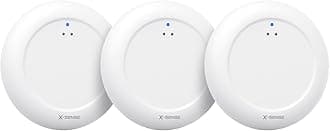 X-Sense Wi-Fi Water Sensor, Smart Water Leak Detector with App Alerts, IP67 Waterproof, Wireless Detector for Kitchen, Bathroom, Basement, SBS50 Base Station Required, SWS0A, 3-Pack