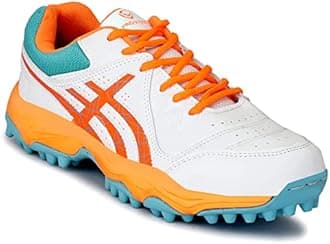 PRO KVH Men's Rubber Spike Cricket Shoes Unisex Cricket Shoes | Mid-Foot Support Heel Synthetic Limited Edition Elite Performance