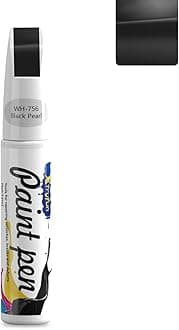 Touch Up Paint for Cars Paint Scratch Repair, Waterproof Auto Scratch Remover Pen (Black Pearl)