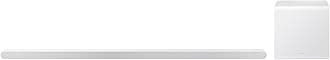 Samsung S801D 3.1.2ch Lifestyle Ultra Slim Soundbar in White with Subwoofer, Alexa Built-in and Dolby Atmos