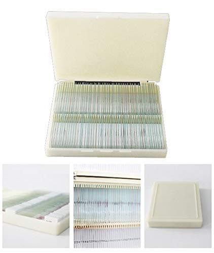 100-Set Microscope Prepared Typical Histology Slides for Medical Study Education Teaching