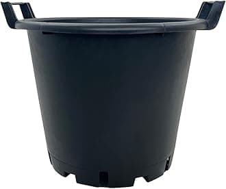 Heavy Duty 30L Plant Pots Potato Containers Buckets (Pack of 2) Plastic Planters for Outdoor Plants - Large Planter Pots for Gardens - Flowers, Vegetables & Trees