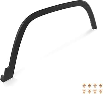 Front Passenger Right Side Fender Flare Compatible with Jeep Cherokee 2014-2018, Fit for Models Without Off Road Package 68210314AE, CH1291111