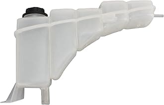 TRQ Radiator Coolant Reservoir Expansion Tank Overflow Bottle Compatible with 2000-2005 Ford Excursion 1999-2004 F-250 Super Duty F-350 Super Duty FO3014141