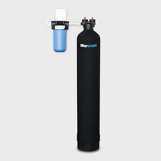 Filtersmart Whole House Water Filter System, Filters Chlorine & Sediment Filtration for 1-3 Baths, 12 GPM, 1 Million Gallons
