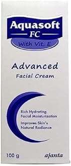 Aquasoft Fc Moisturizer cream with Vit.E Advanced Facial Cream 100G
