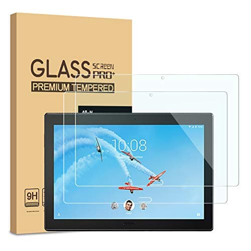 KATIAN Compatible for Lenovo Tab P10 Screen Protector, HD Clear Protector [Anti-Scratch] [No-Bubble] [Case-Friendly], 9H Hardness Tempered Glass Film for Lenovo Tab P10