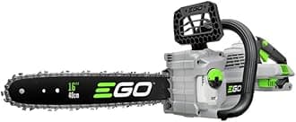 EGO POWER+ Chain Saw, 16” Battery Powered Chainsaw, Electric Cordless, Battery and Charger Not Included – CS1610