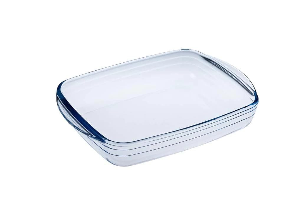 Arcuisine 35 x 22 cm Rectangular Borosilicate Glass Roaster