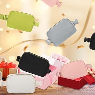 VOROLO Fanny Pack For Women And Men Crossbody Bag Belt Bag with Adjustable Strap Graduation Gifts