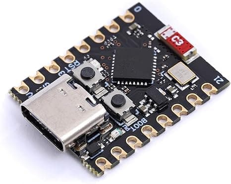 ESP32-C3 Super Mini USB C-Type Development Board | Compact WiFi and Bluetooth Board | Ideal for IoT and Embedded Projects (Pre-Loaded with Tested Code)
