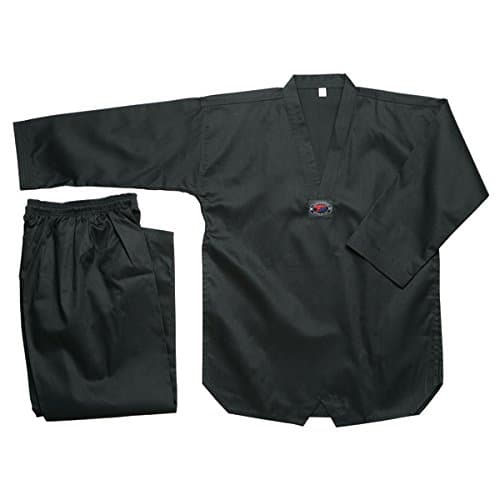 Taekwondo Superior Uniform (5, BLACK)
