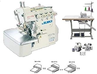 Juki MO-6714 Industrial Serger Overlock Machine 4 Thread Fully Submerged Table,Servo Motor. LED. DIY.