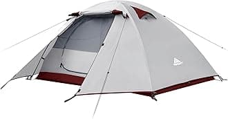 2-4 Person Camping Tent, Professional Waterproof & Windproof Lightweight Backpacking Tent Suitable for Outdoor,Hiking,Glamping, Mountaineering and Travel