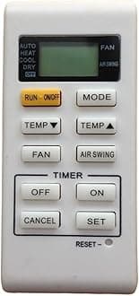 1pc A75c3748 Air Conditioning Remote Control