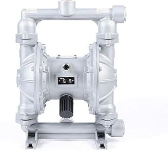 Air-Operated Double Diaphragm Pump, Pneumatic Membrane Transfer Pump NPT Inlet & Outlet Petroleum Fluids 24 GPM 80 ℉