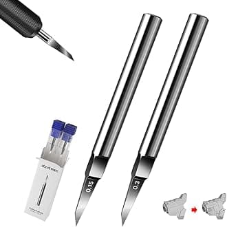 Model Scriber Blades,Tungsten steel Blades,0.15+0.3mm Size,for Modeling Hobby,RG Scale Model,Gundam Model Kit,for Scribing line, Engraved,Panel line,Resin,Scriber Replacement Blades.